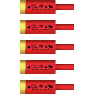 2970-S5.41479 EASYTORQUE TORQUE SET 5PCS. ELECTRIC ADAPTOR