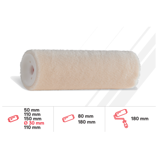 ROLLER LACQUERING VELVET 180MM