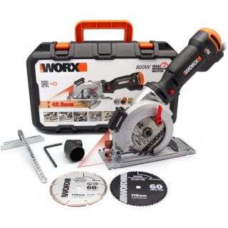 800W 120mm Compact Hand Saw Worxsaw XL