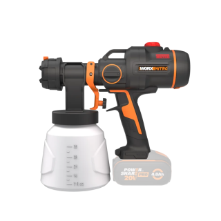 Cordless Paint sprayer HVLP with Brushless Motor with Battery & Charger