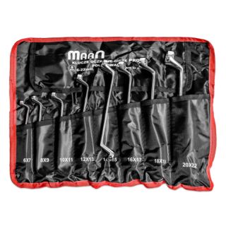 Ring Spanners PROFI CR-V Set 8 pcs (6-22mm)
