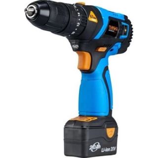Cordless Hammer Drill 13mm Brushless 20V/3Ah (2 Battery)