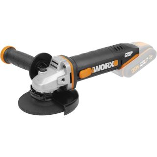 Cordless 20V 125mm angle grinder, bare tool