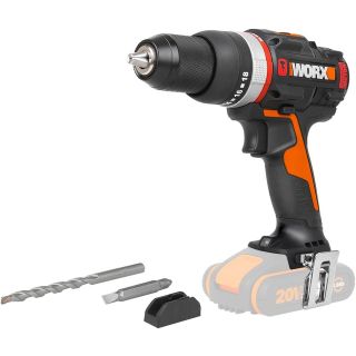 20V Slammer, 50Nm, bare tool, color box brushless cordless combi drill
