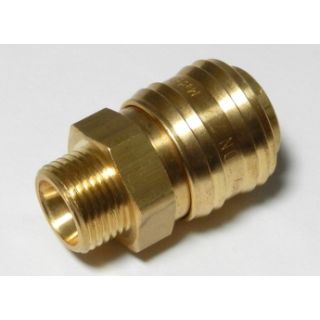 BRASS QUICK COUPLER M 1/4"