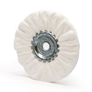 White Non Woven Polishing Discs 100mm