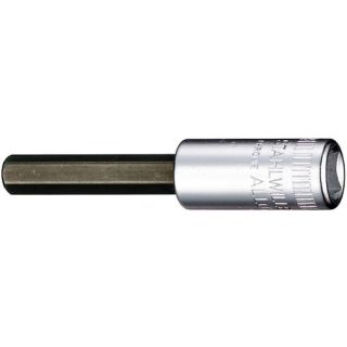 Deep Socket Screwdriver 1/4" drive 4mm Hex 44