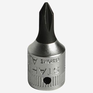 Socket Screwdriver 1/4" drive PH1 Phillips 44