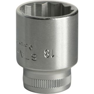 BI Hexagon Socket 3/8" Drive 18mm 45