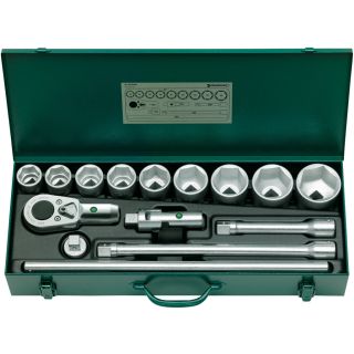 SOCKET SET 3/4" Heavy duty 6tools 32; 34; 36; 38; 41; 46; 50; 55; 60 mm