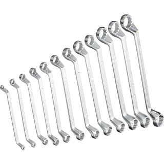 Ring Wrench set 12pc CV 6-32mm in wallet