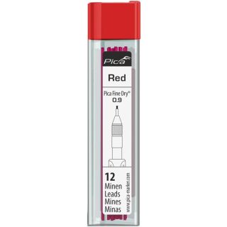 Pica Fine-Dry refill set red (12)