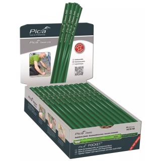 Stone-mason pencil, 30cm, display-box of 100 pcs