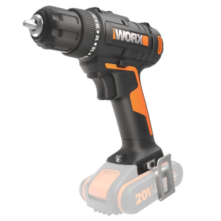 Cordless Drill 20 V Cordless Screwdriver for Drilling and Screws - 20+1 Torque Level tool only