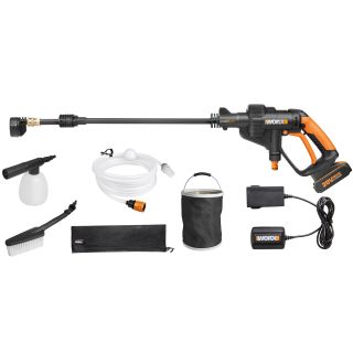 Cordless PressureWasher Incl 1Pcs 20V Battery & Cleaning Kit WG629E.1