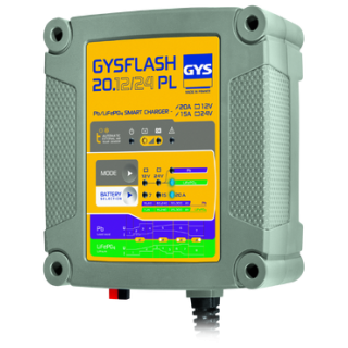 GYSFLASH 20.12/24 PL (UK) Charger