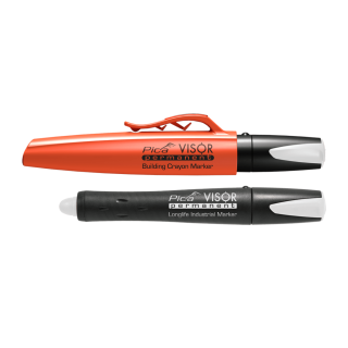Visor Permanent Marker White