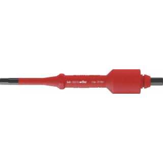 (28379) INTERCHANGEABLE ELECTRIC BLADE HEX TORQUE SCREWDRIVER WITH T-HANDLE ELECTRIC 5.0 MM X 136