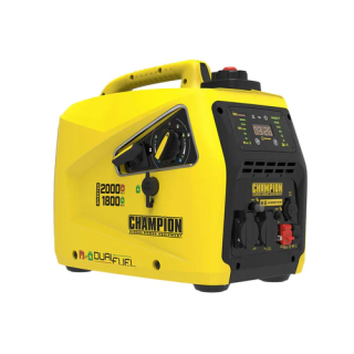 2000 Watt Champion Dual Fuel Suitcase Inverter Petrol Generator