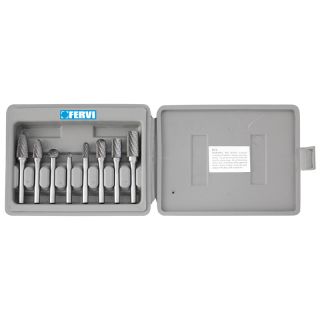 Carbide rotary file set
