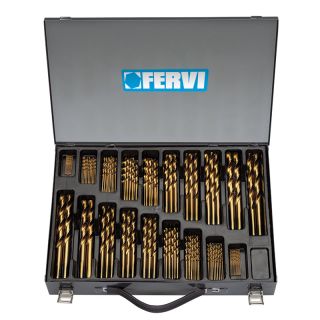 Twist drill set Titanium coating