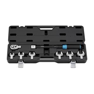 Torque wrench set Crowfoot 20/120 NM 17 - 22 - 24 - 26 - 27 - 30 mm