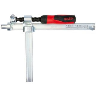 Clamping element with variable throat depth TWV